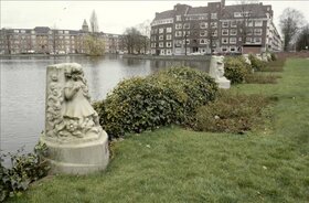 Kinderbrug; Plantsoenaanleg en beelden